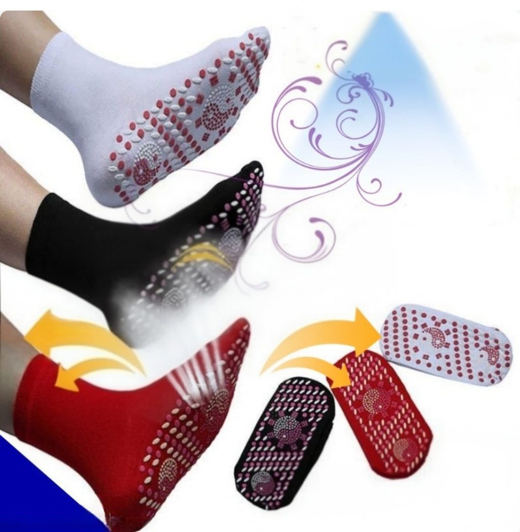 Selbstheizende Akupressur – Socken - Wärme, Komfort; Wohlbefinden in jedem Schritt