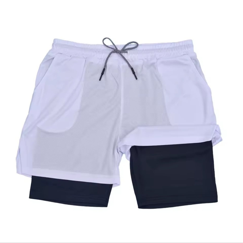FlexRun 2in1 Herrenlaufshorts mit Handy-Tasche