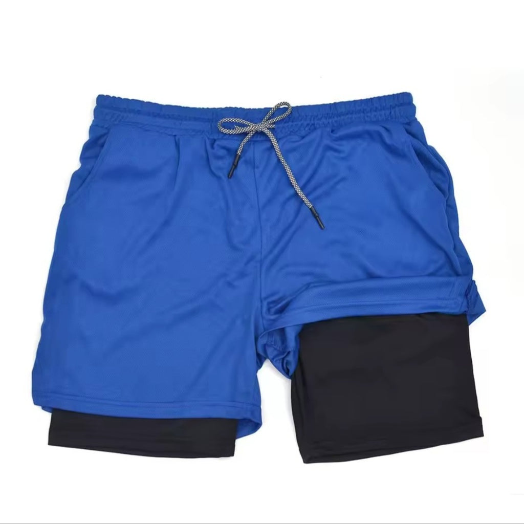 FlexRun 2in1 Herrenlaufshorts mit Handy-Tasche