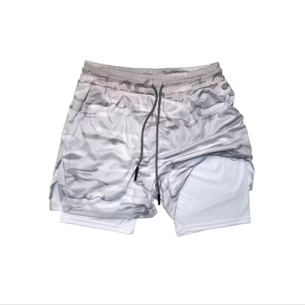 FlexRun 2in1 Herrenlaufshorts mit Handy-Tasche
