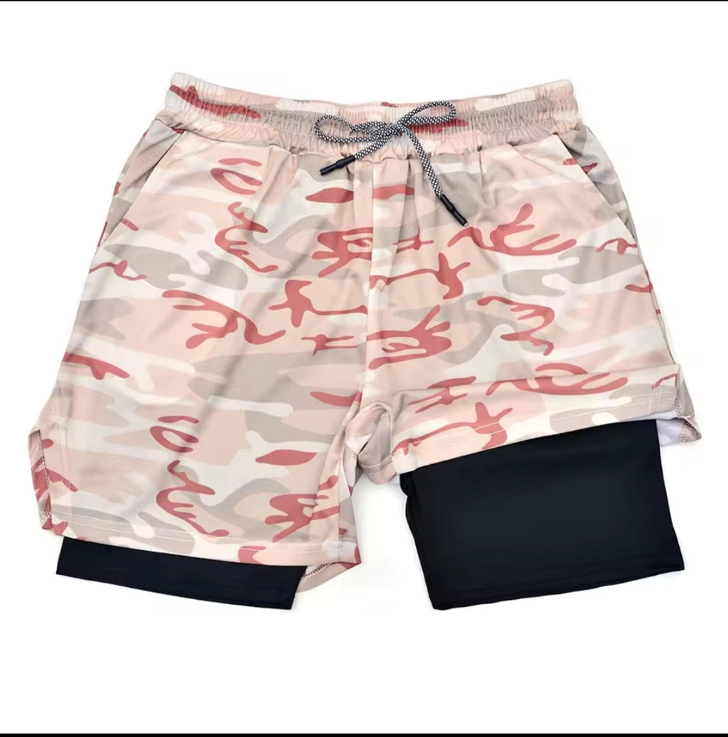 FlexRun 2in1 Herrenlaufshorts mit Handy-Tasche
