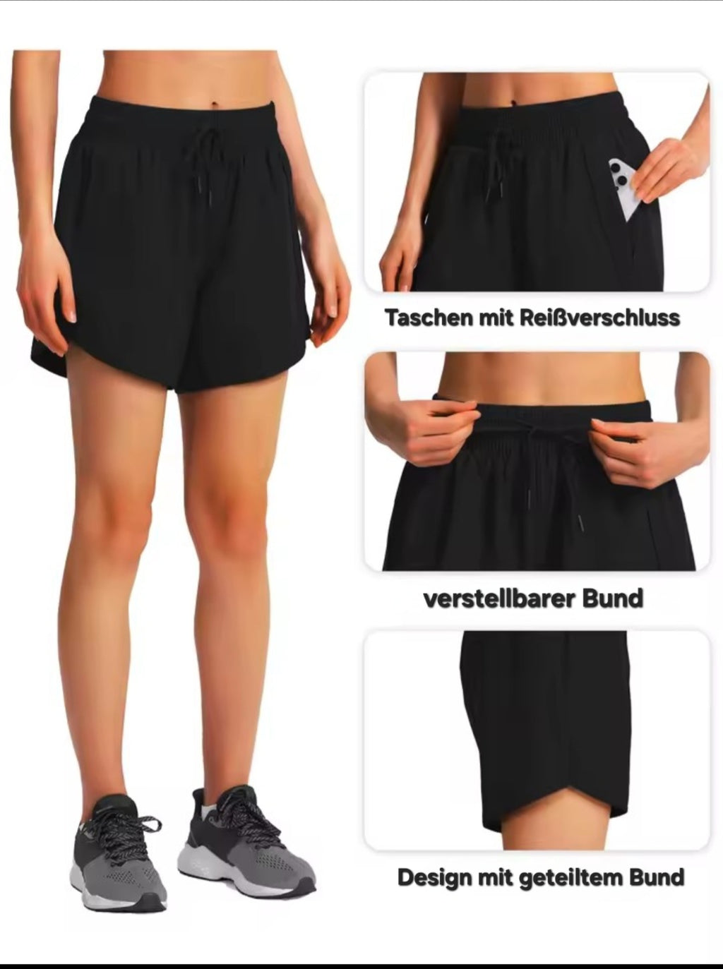 FlexMove Damen Sportshorts