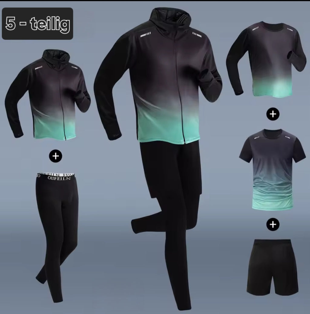 Premium 5-Teiliges Sportset für Damen & Herren